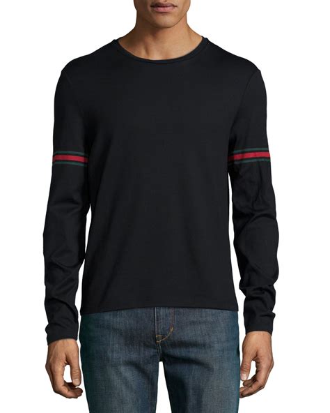 gucci long sleeve t shirt|Gucci long sleeve button up.